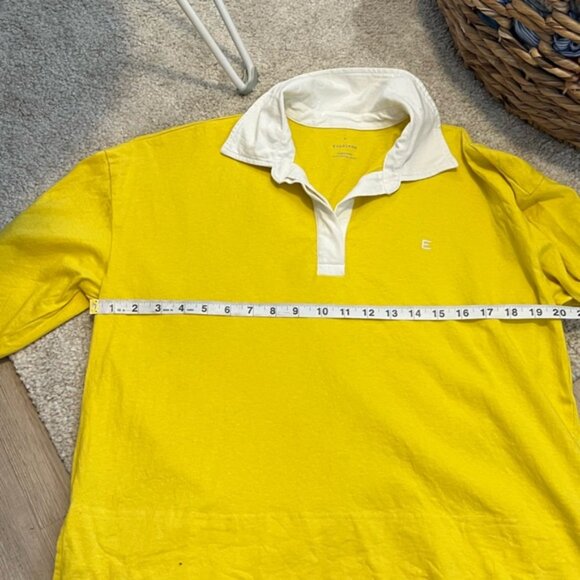 Everlane Yellow Rugby Shirt - Picture 8 of 10
